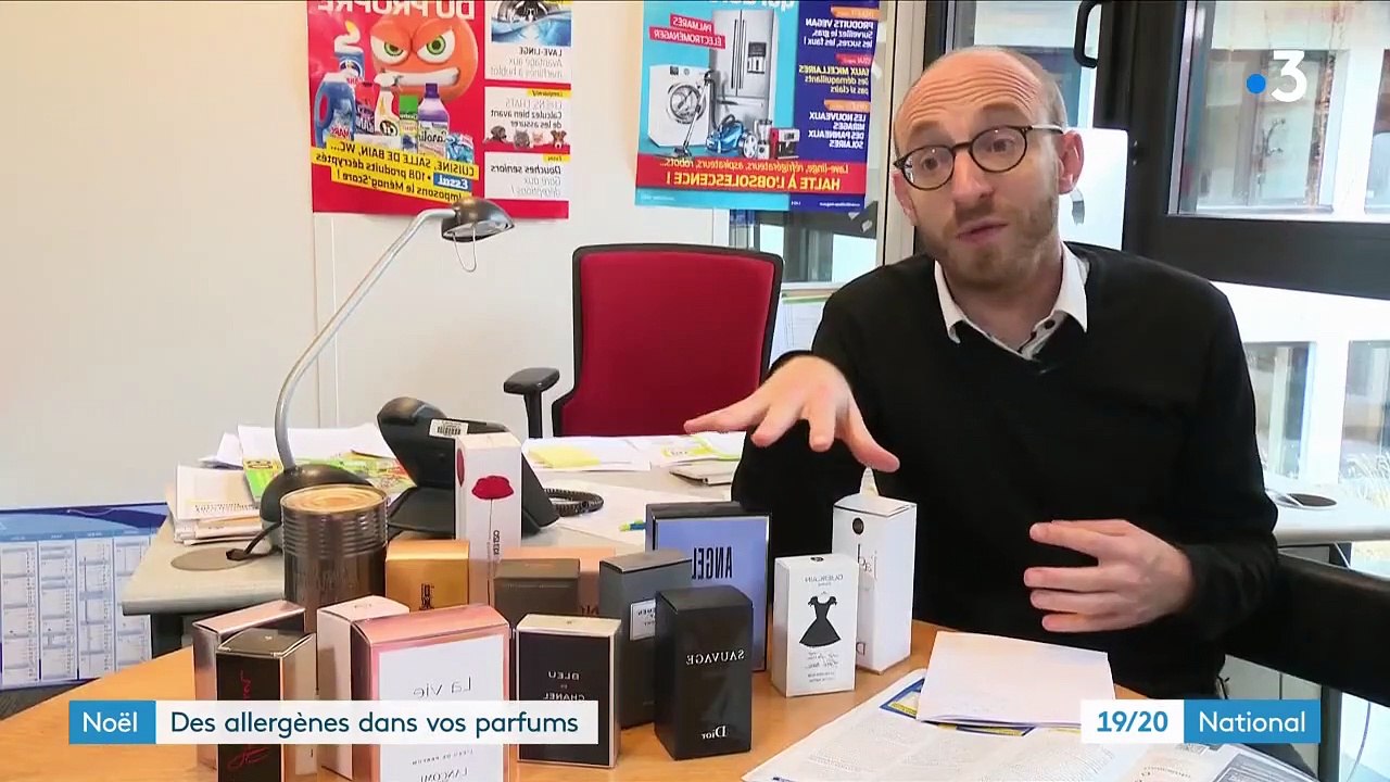 Noël : des allergènes dans les parfums