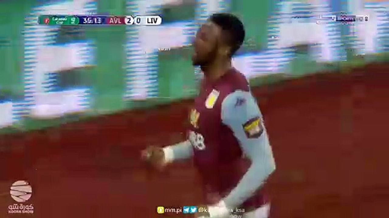شاهد اهداف فوز استون فيلا على ليفربول 5-0