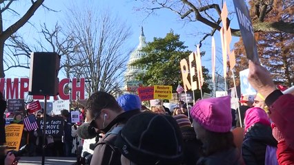 Manifestação em dia de impeachment