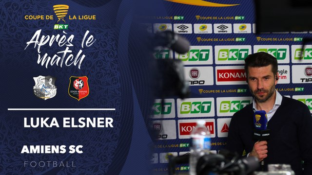Après le match Amiens SC - Stade Rennais - Luka Elsner