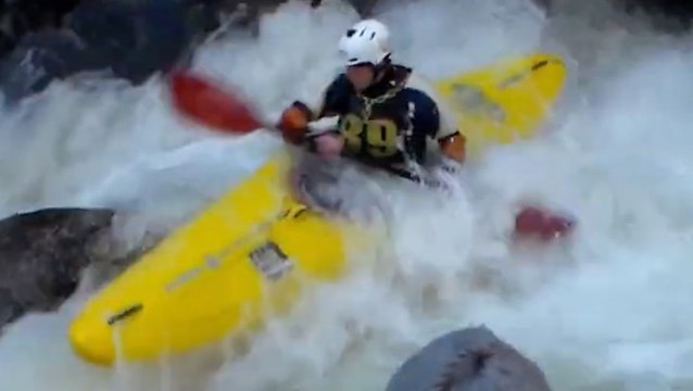 Extreme Kayakers Take On Dangerous Whitewater Rapids