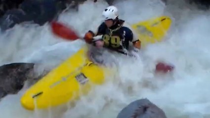 Extreme Kayakers Take On Dangerous Whitewater Rapids