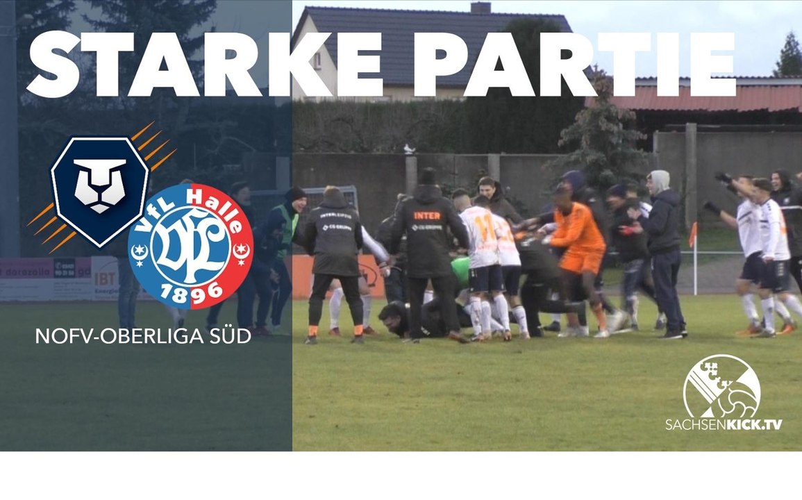 Inter-Sieg im letzten Spiel des Jahres | FC Inter Leipzig – VfL Halle 96 (NOFV-Oberliga Süd)