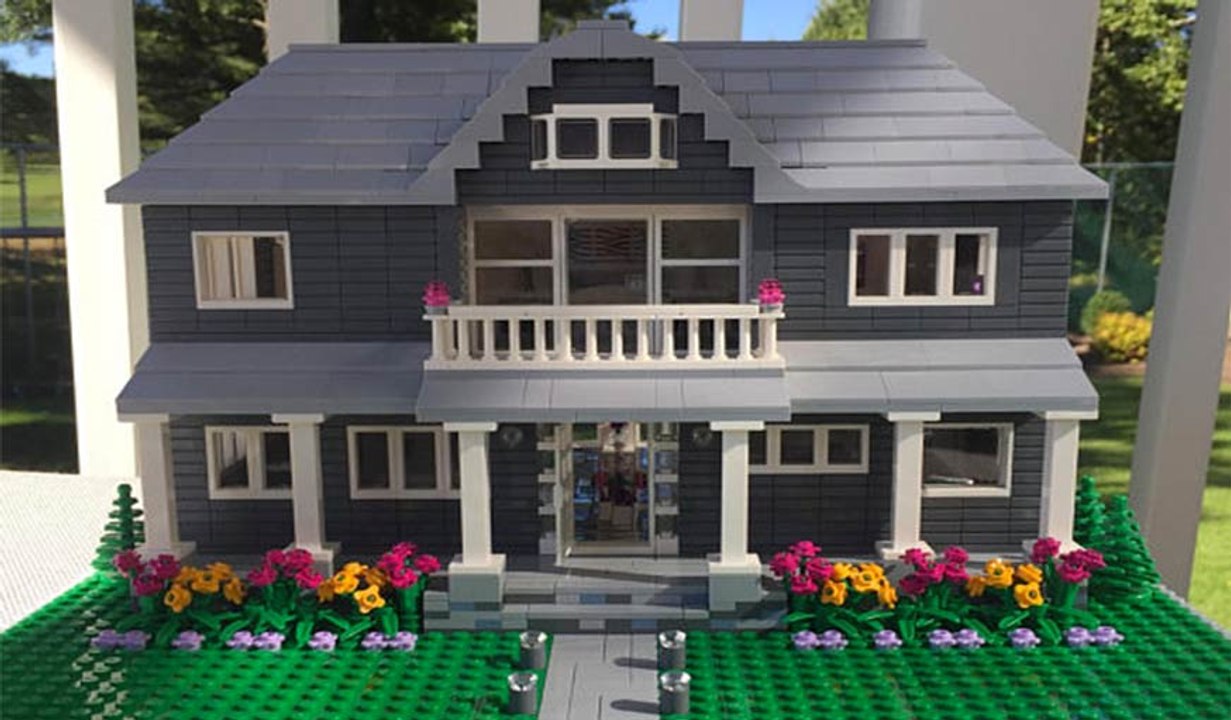 Vous pouvez obtenir une réplique de votre maison en LEGO