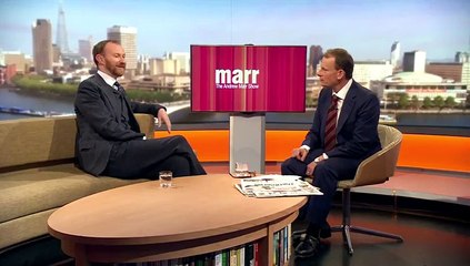 Mark Gatiss on The Andrew Marr Show, 26-07-2015