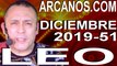 LEO DICIEMBRE 2019 ARCANOS.COM - Horóscopo 15 al 21 de diciembre de 2019 - Semana 51