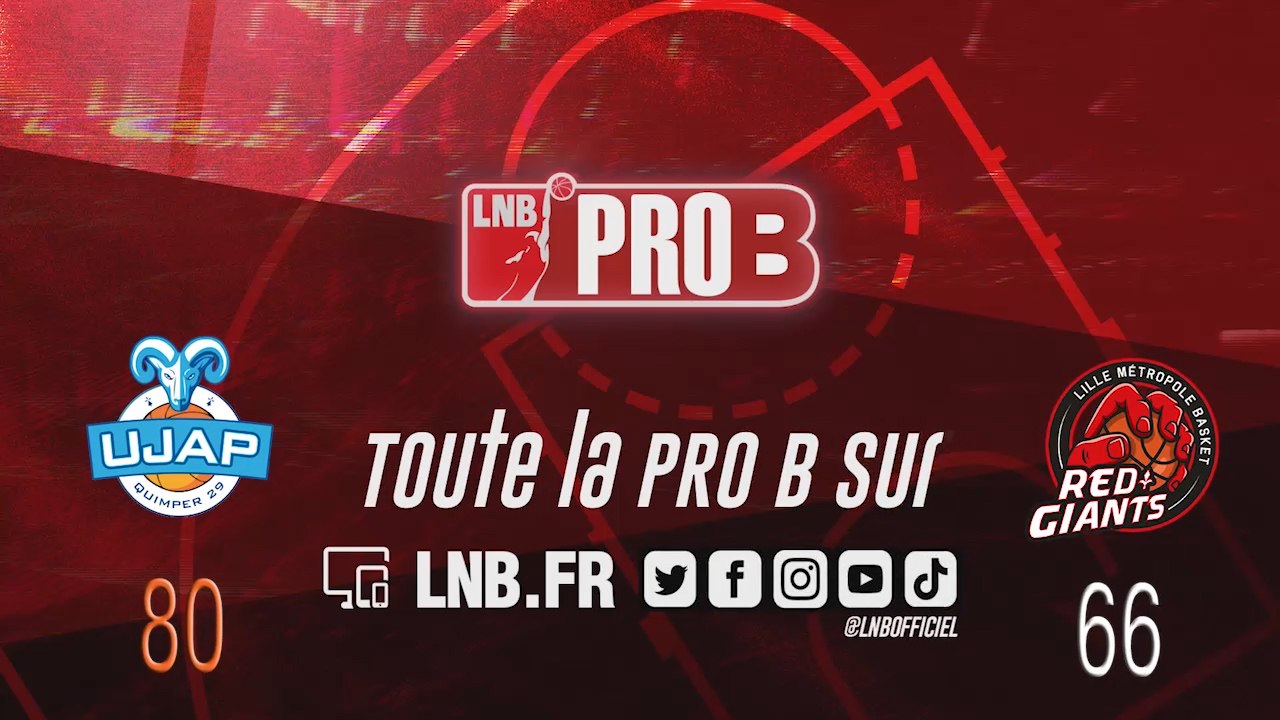 PRO B : Quimper vs Lille (J10)