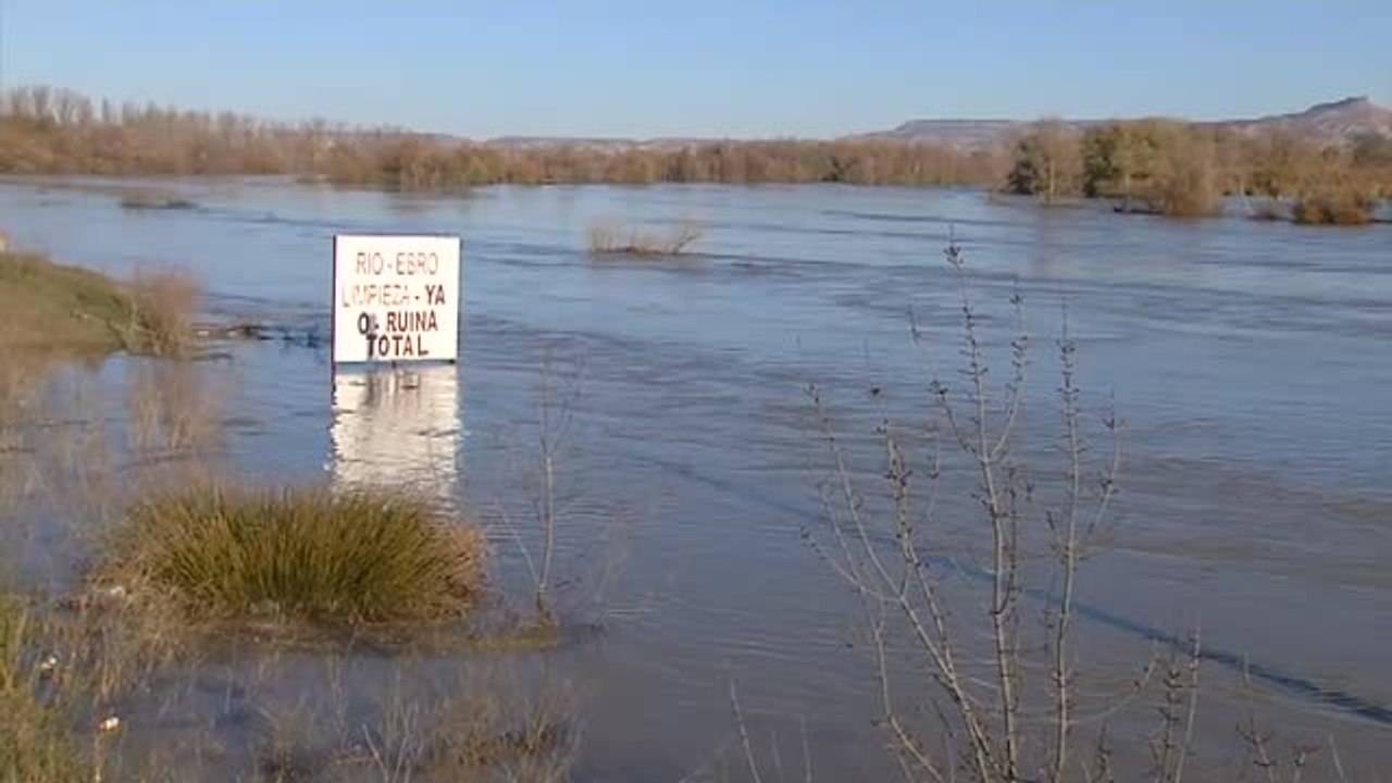 Se desborda el Ebro