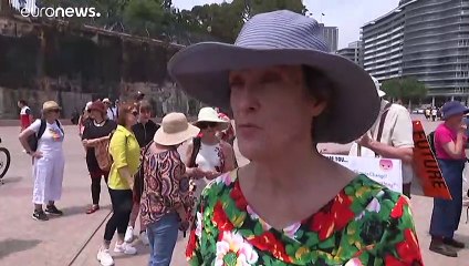 Extinction Rebellion take to the streets of Sydney in climate change protest