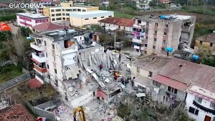 Letartóztattak több embert az albániai földrengéssel összefüggésben