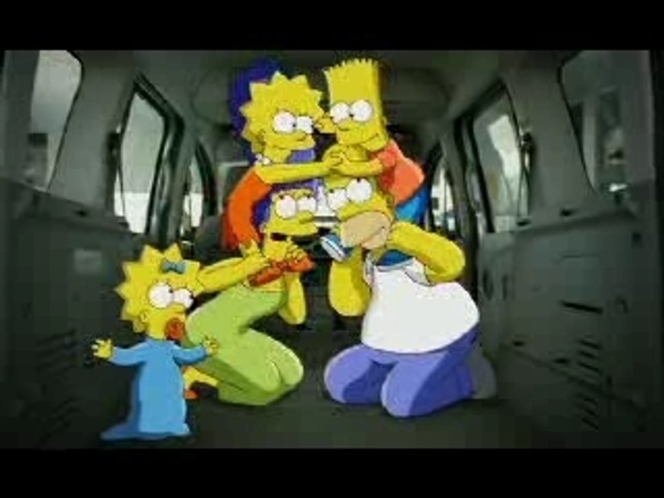 LES SIMPSON ET RENAULT KANGOO LOL FUNNY RIGOLO TCK