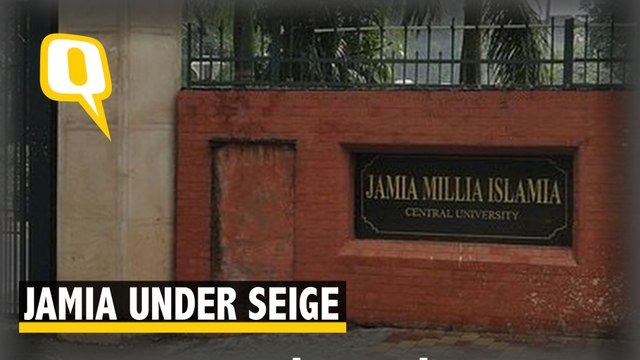 Many Seriously Injured, Cops Assaulted BBC Reporter Also: Jamia Students