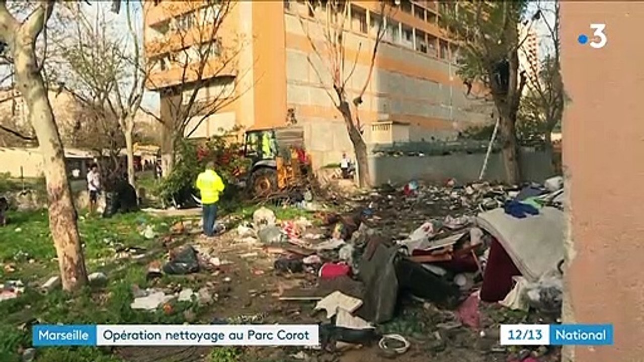 Marseille : les habitants se mobilisent pour nettoyer la cité Corot