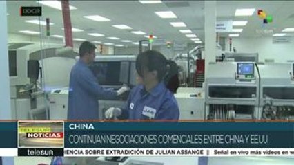 Gobierno de China continúa con negociación comercial con EE.UU.
