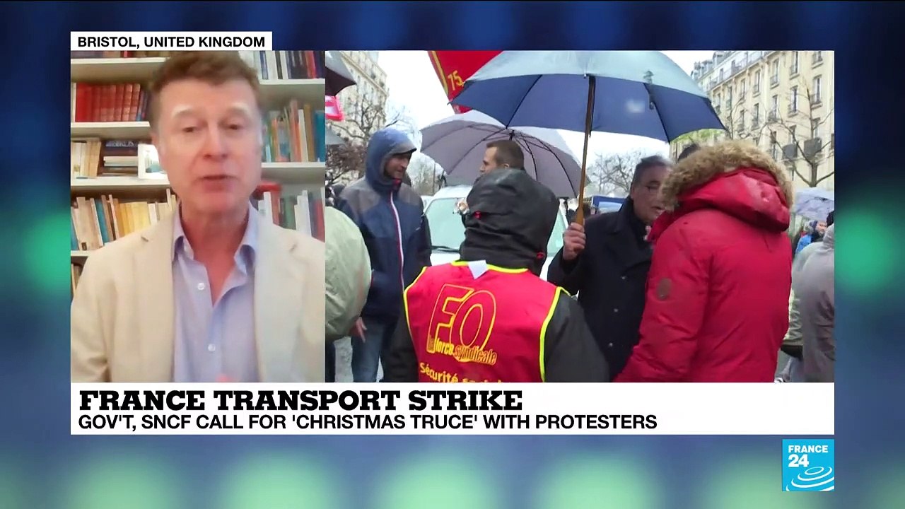 Jim Shields: French strikes are entering "a critical week"
