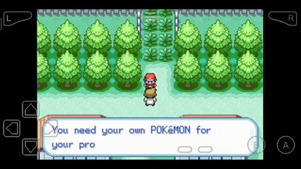 Let's play pokemon fire red my first pokemon