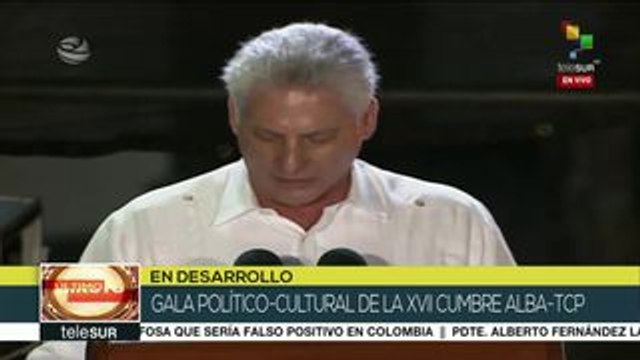 Díaz-Canel: El ALBA debe seguir siendo frente de unidad y resistencia