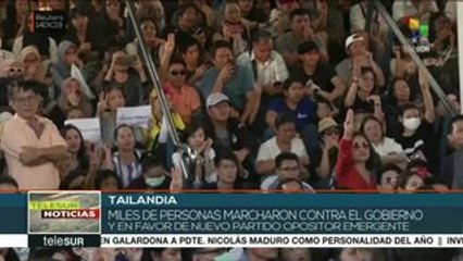 Tailandia: ciudadanos exigen la creación de un nuevo partido opositor