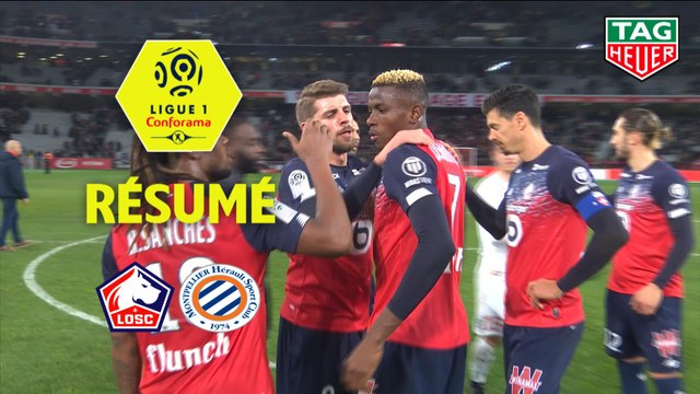 LOSC - Montpellier Hérault SC (2-1) - Résumé - (LOSC-MHSC) / 2019-20