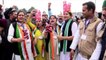 India's opposition Congress party hold massive 'Bharat Bachao' rally