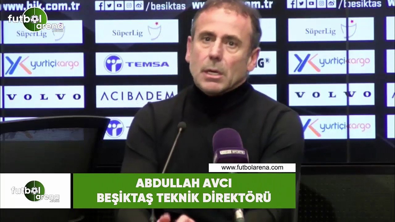 Abdullah Avcı: "Maçı hakem yüzünden kaybetme gibi bir durum olamaz"