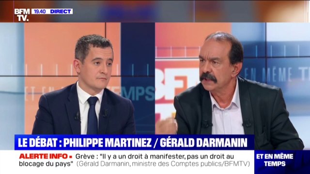 Vous êtes le Robin des Bois à l'envers : les reproches de Philippe Martinez à Gérald Darmanin sur le montant des pensions de retraite