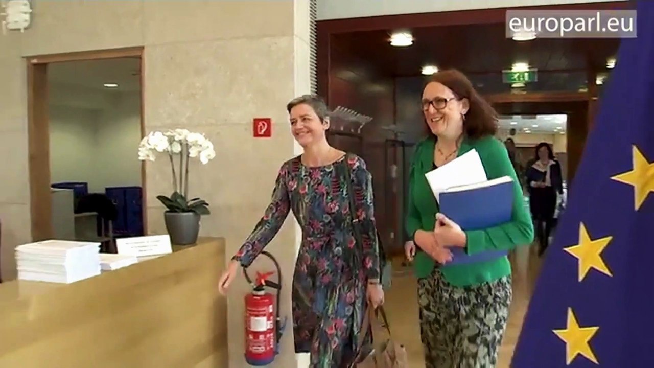 Margrethe Vestager warnt vor hohem Energieverbrauch des Internets