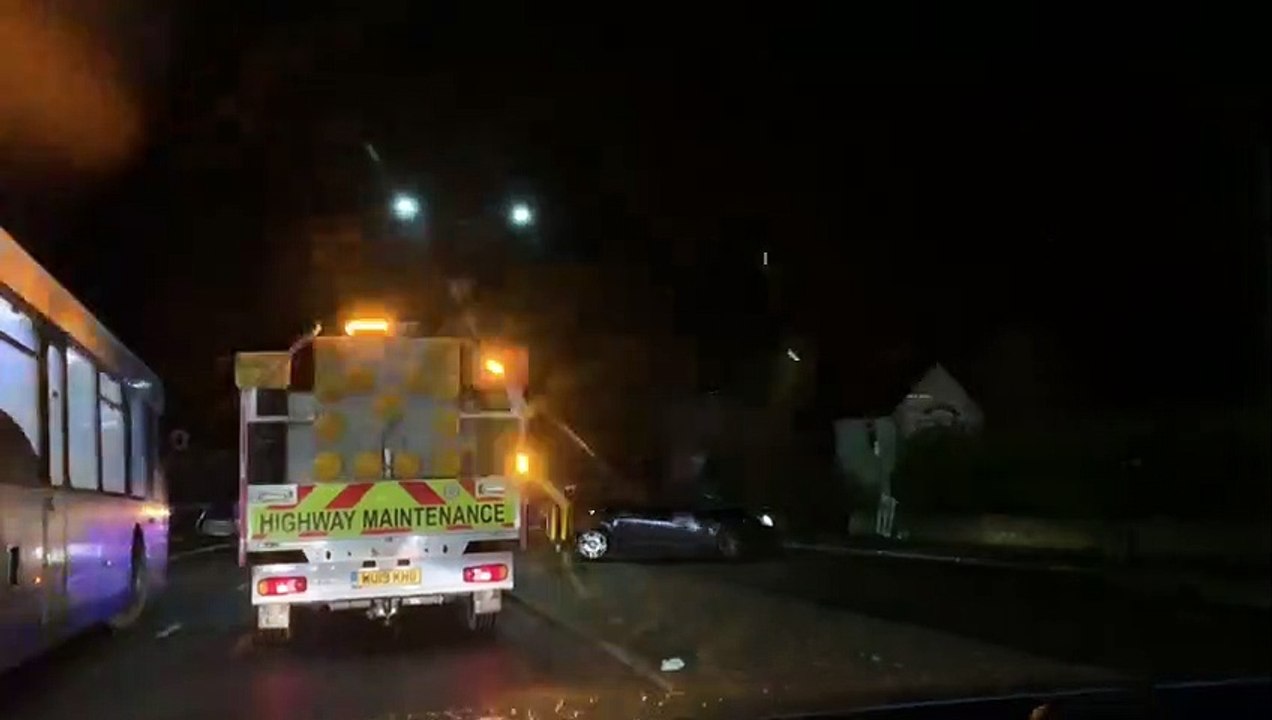 Handsworth Road in Sheffield closed