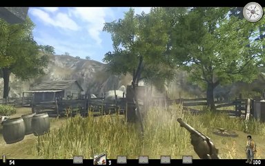 Zdzichu gra w "Call of Juarez" #1