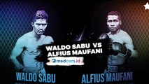 Lewat Pertarungan Berdarah, Waldo Sabu Berhasil Kalahkan Alfius Maufani