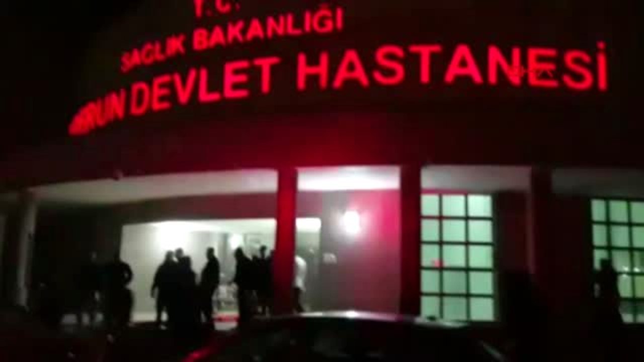 Hatay iskenderun devlet hastanesi'nde yangın paniği