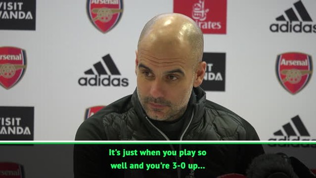 City played better against Man United - Guardiola