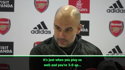 City played better against Man United - Guardiola