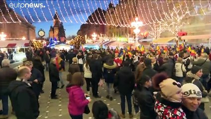 La 'marcha de la libertad' recorre Timisoara en el trigésimo aniversario de la Revolución rumana