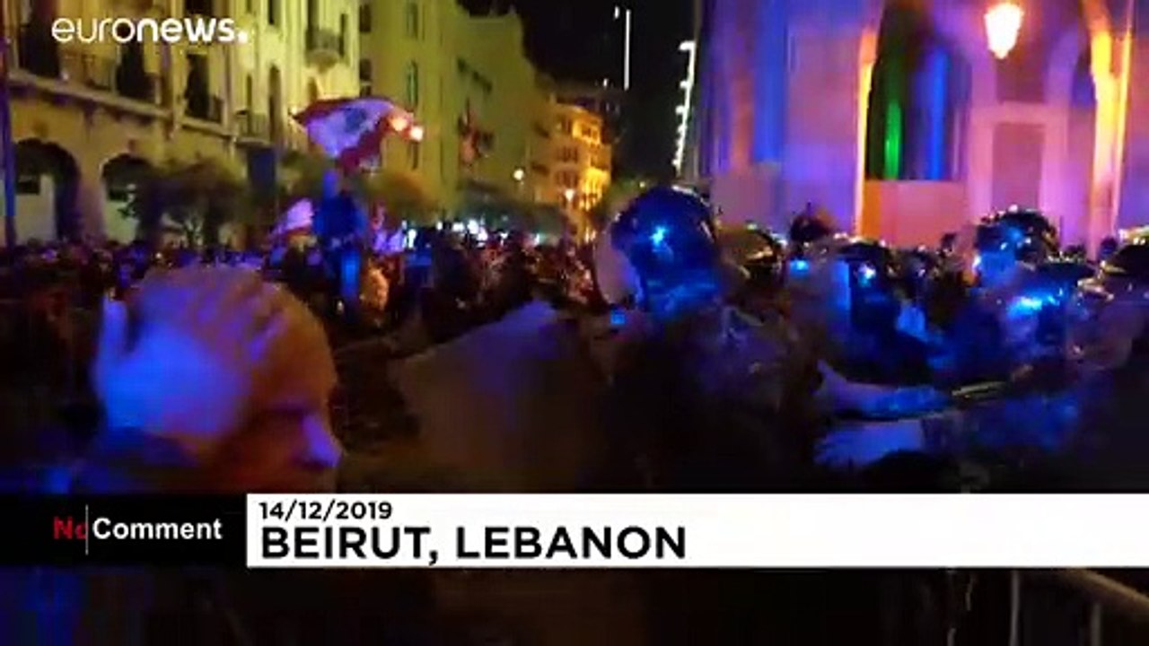 Zusammenstöße bei Demonstrationen in Beirut
