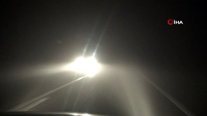 Şanlıurfa'da sis nedeniyle görüş mesafesi 5 metreye kadar düştü