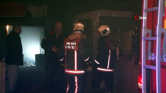 Ankara’da eğlence mekanında yangın
