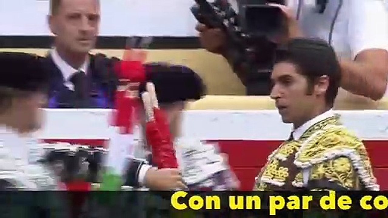 Cayetano Rivera, con un par