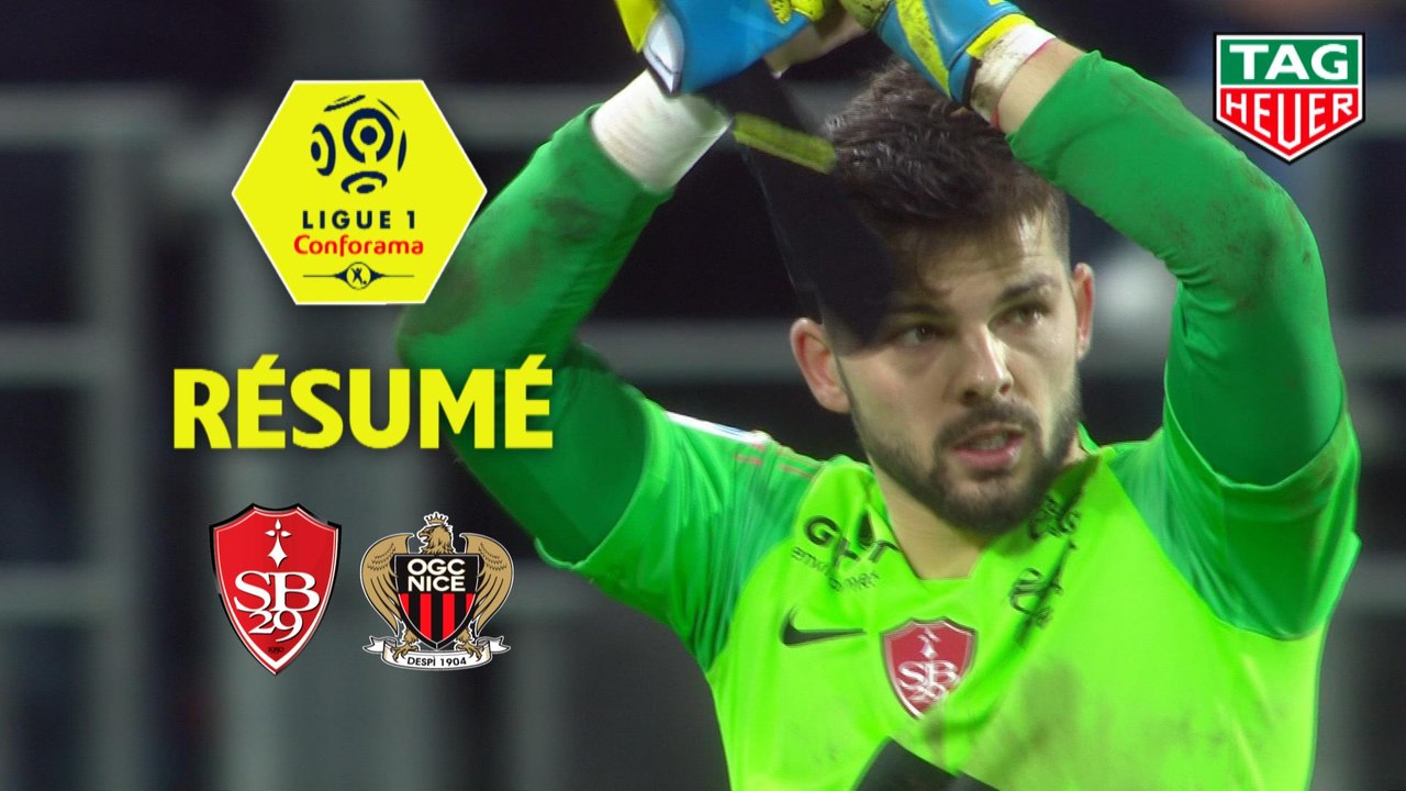 Stade Brestois 29 - OGC Nice (0-0)  - Résumé - (BREST-OGCN) / 2019-20