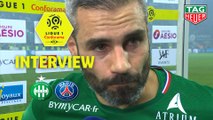 Interview de fin de match : AS Saint-Etienne - Paris Saint-Germain (0-4)  - Résumé - (ASSE-PARIS) / 2019-20