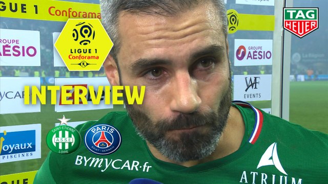 Interview de fin de match : AS Saint-Etienne - Paris Saint-Germain (0-4) - Résumé - (ASSE-PARIS) / 2019-20