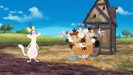 Oggy and the Cockroaches New Episode 2018 -- Farmer for a Day -- Funny Cartoons for Children