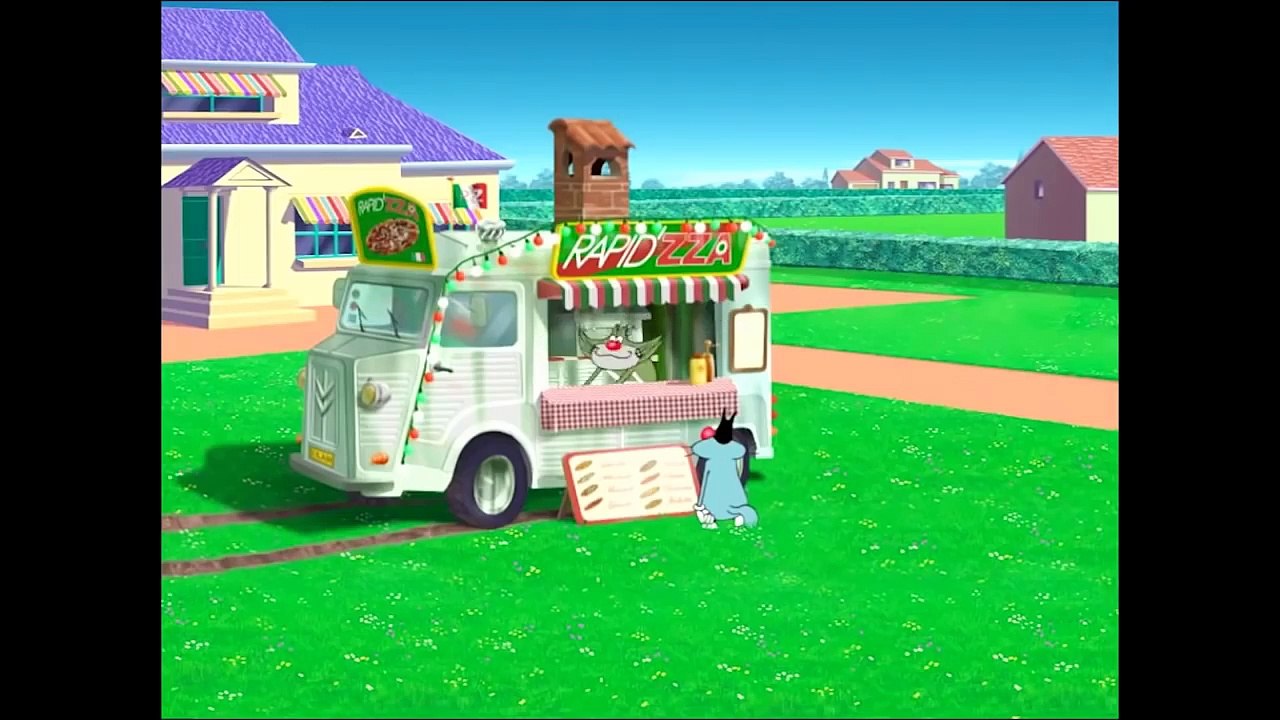 Oggy and the Cockroaches New Episode 2018 -- Fancy A Pizza -- Funny Cartoons for Children