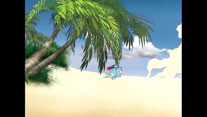 Oggy and the Cockroaches New Episode 2018 -- Castaway Cats -- Funny Cartoons for Children (1)