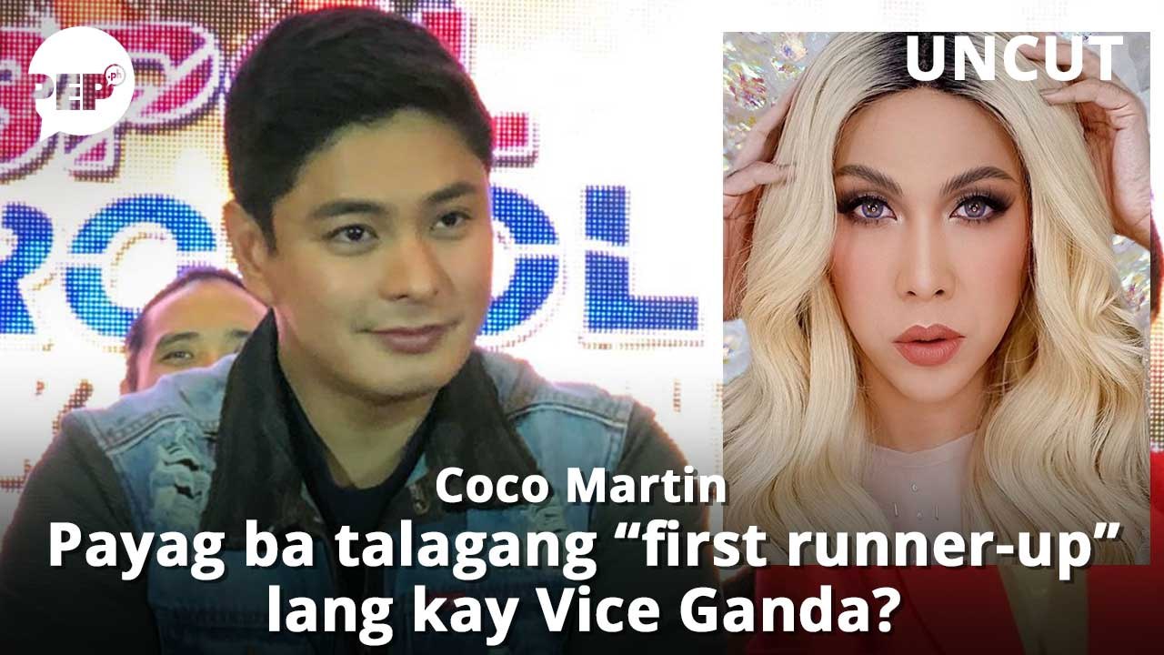 Coco Martin, sinagot ang "first runner-up" story ni Vice Ganda tungkol sa kanya | PEP Uncut