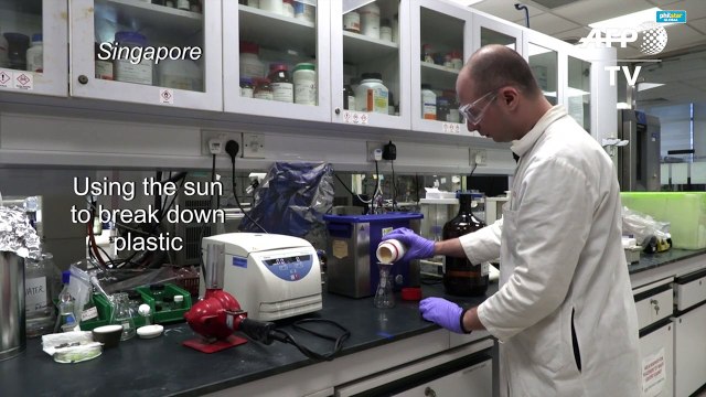 Scientists to harness the sun to break down plastic