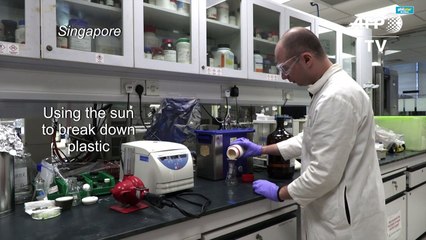 Scientists to harness the sun to break down plastic