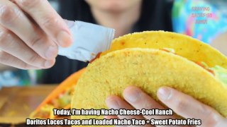 ASMR Taco BELL Collaboration with Chow Time (EATING SOUNDS) NO TALKING _ Craving Satisfied
