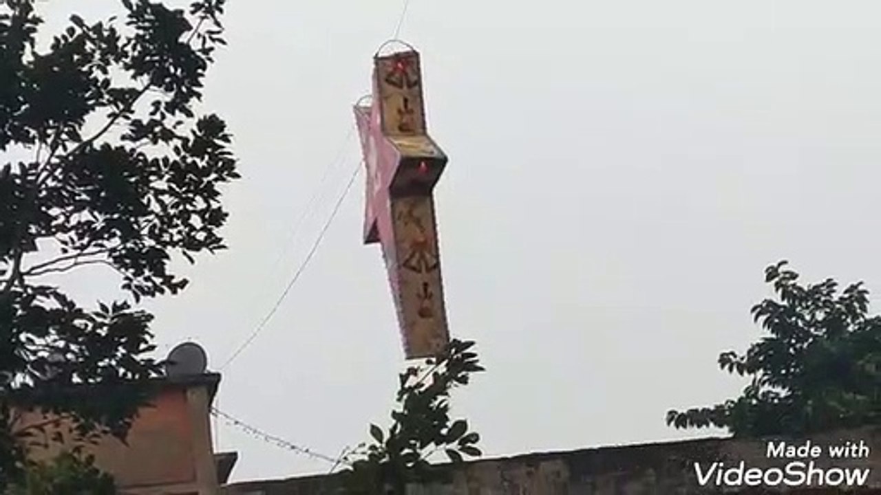 Christmas star in India