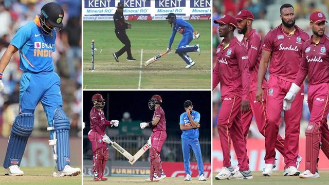 India VS West Indies 1st ODI : Team India Surprised With Hetmyer's Ton Lead WI To 8 Wicket Win
